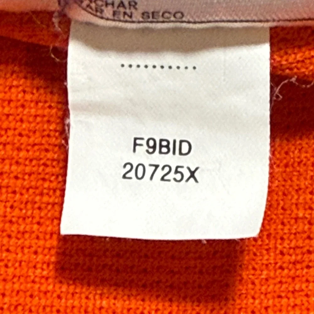 Clemson Tigers Nike Polo Shirt Men's XL‎ Orange Dri-Fit Team Golf Football NCAA